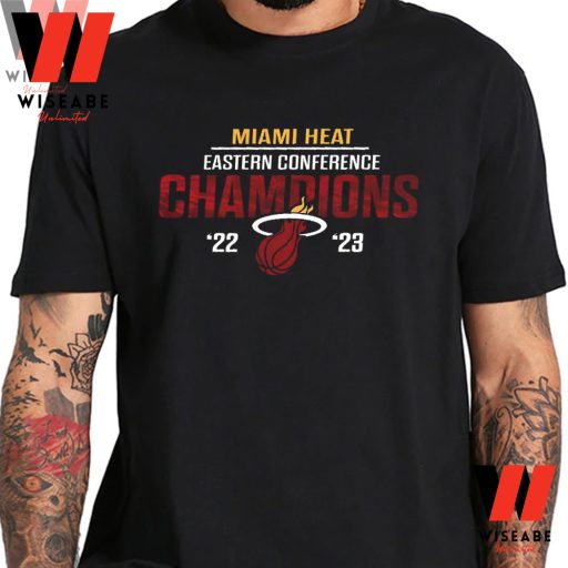 Cheap NBA Playoffs 2023 Miami Heat Eastern Conference Champions T Shirt