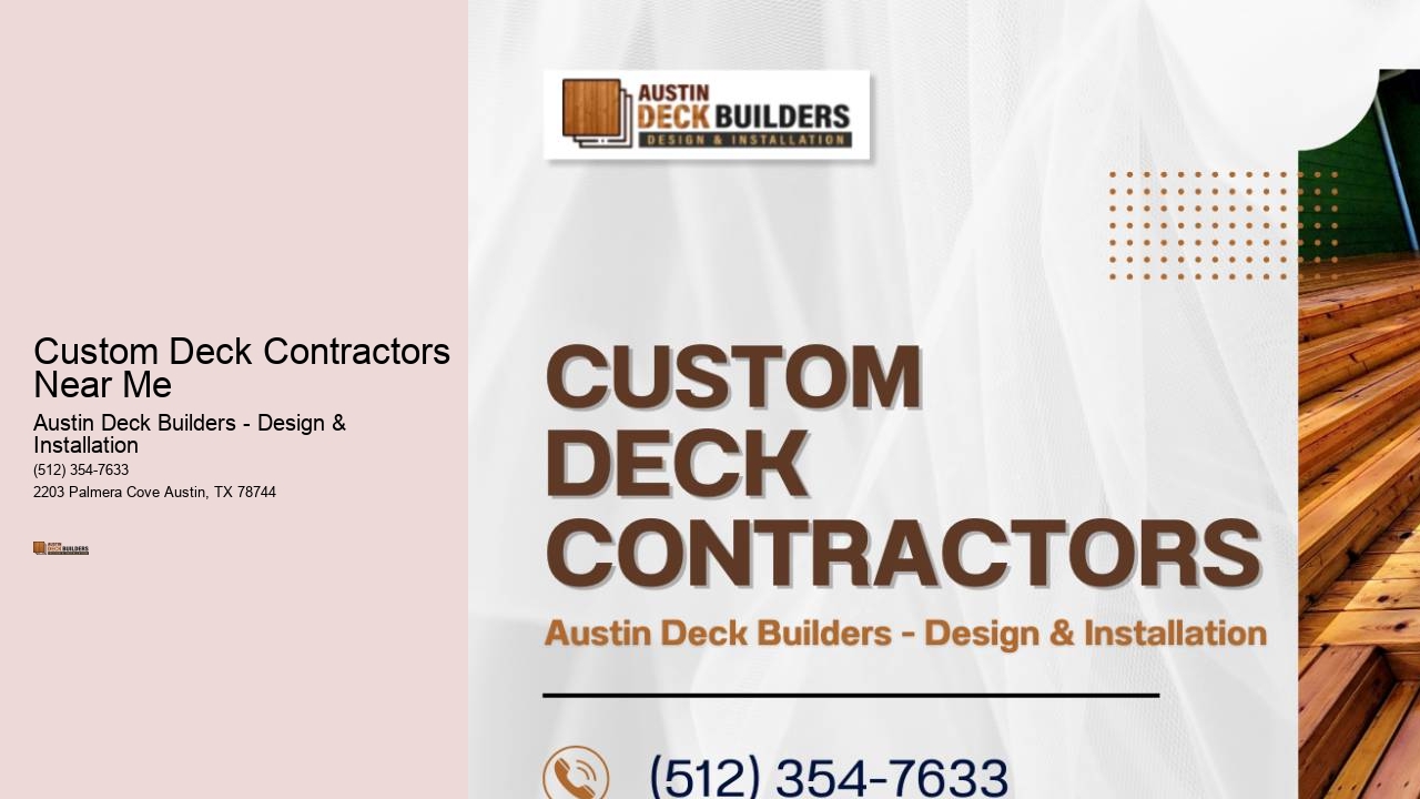 Custom Deck Contractors Near Me
