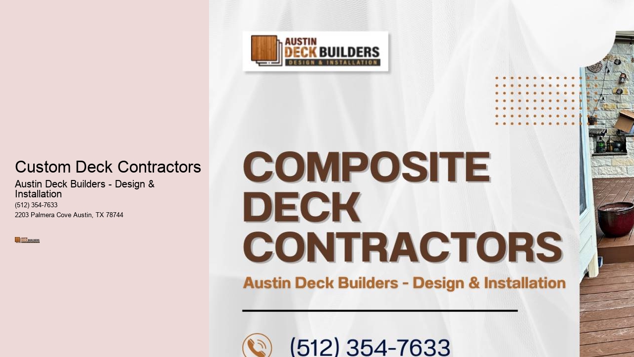 Custom Deck Contractors