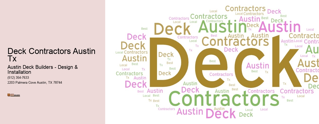Deck Contractors Austin Tx