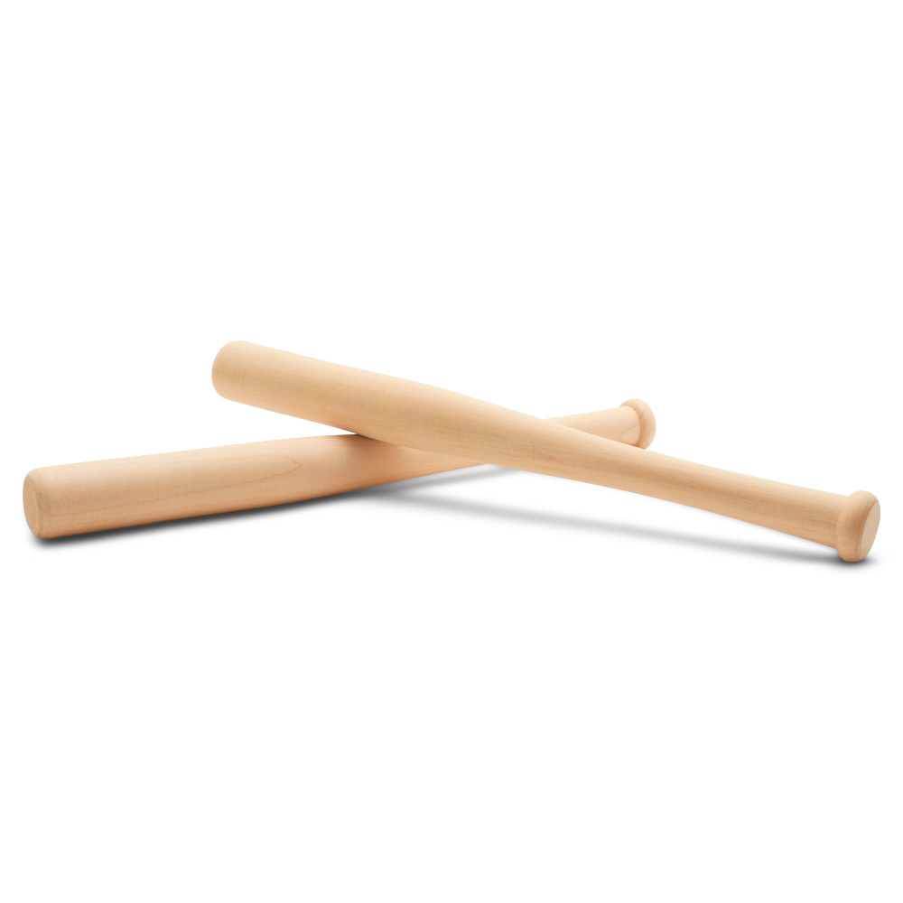 Wood Baseball Bat 12 Inch , Unfinished Mini Wood Bat,  Decor | Woodpeckers