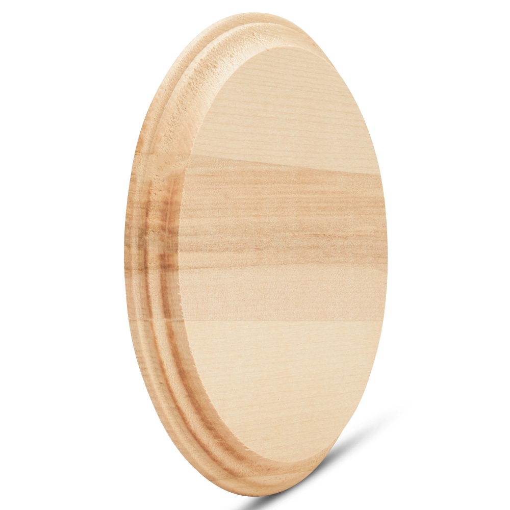 Round Wooden Discs 5, Unfinished Wood Coasters for Crafts, Woodpeckers