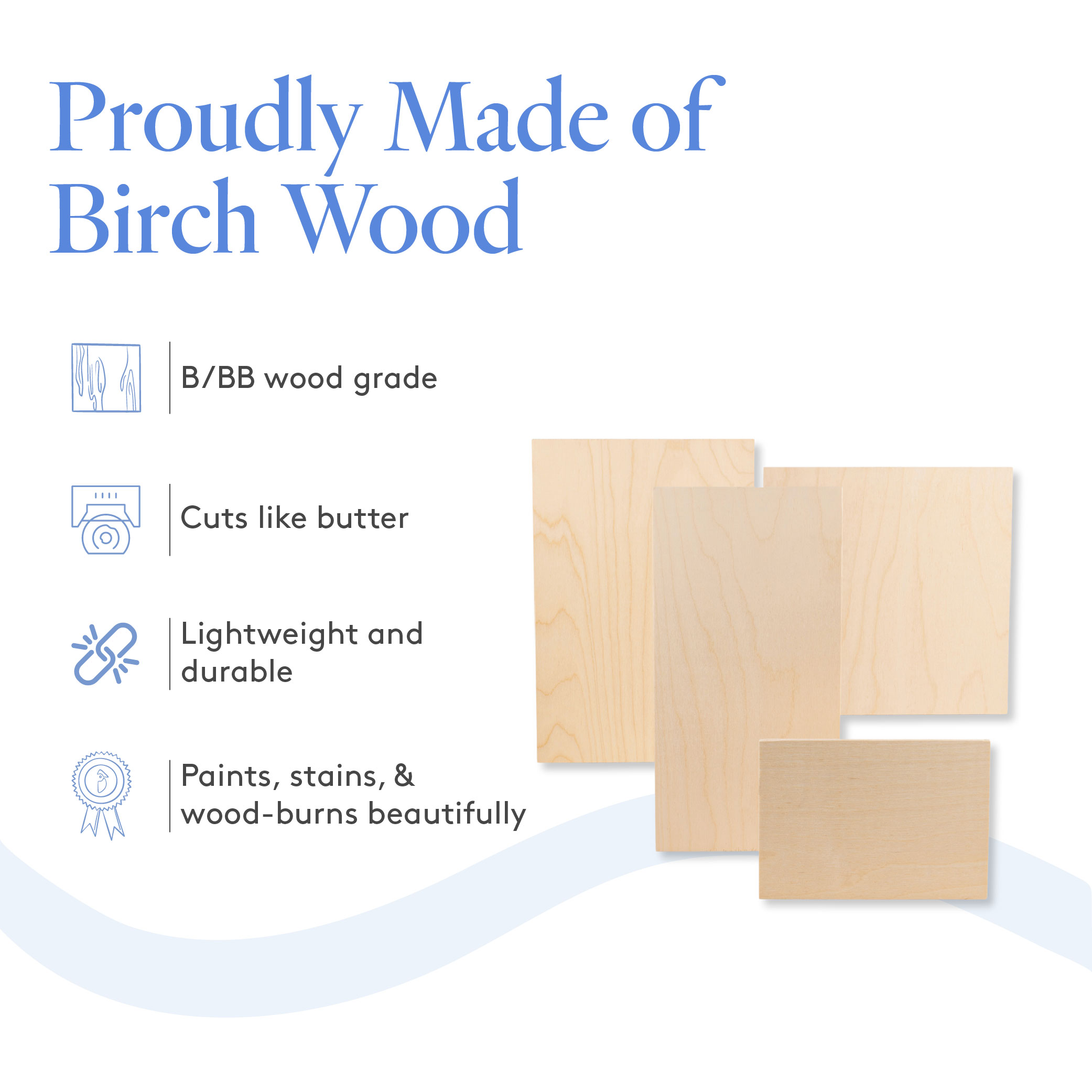 Baltic Birch Plywood, 12 mm 1/2 x 12 x 12 Inch, B/BB Grade Sheets| Woodpeckers - Picture 10 of 14