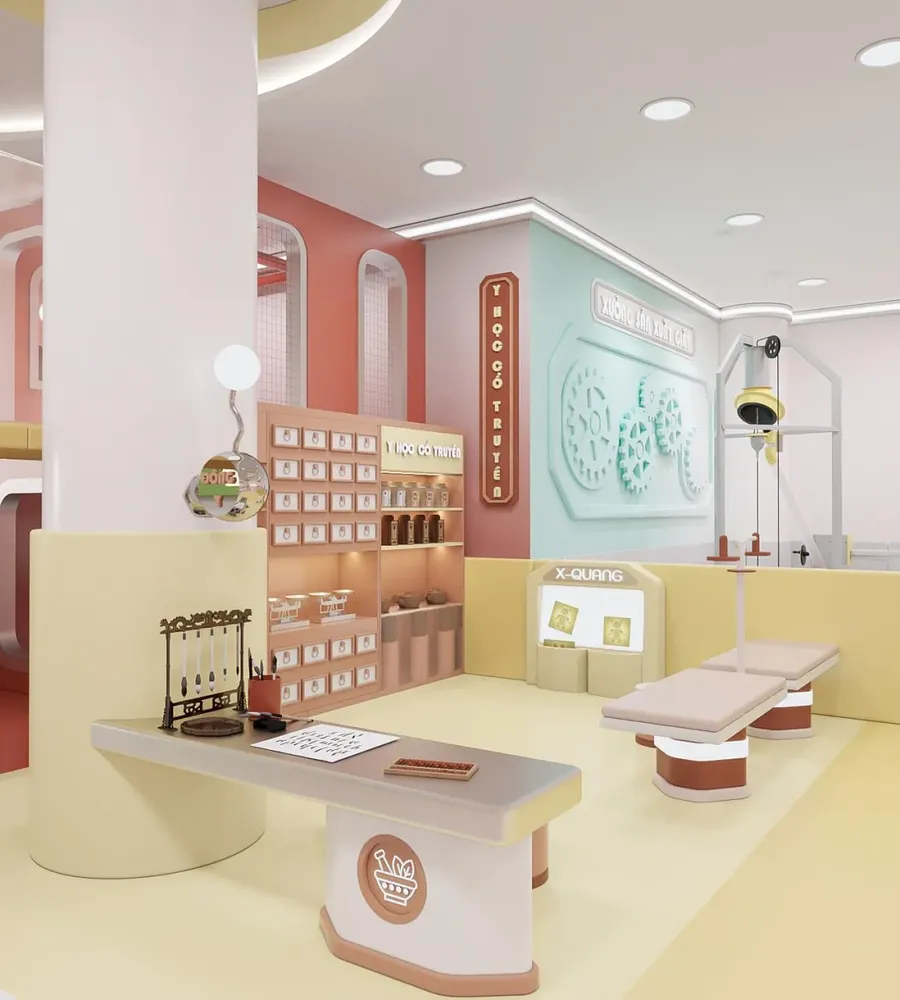 Không gian & trải nghiệm thật tại Woopie Premium Kid Cafe Hà Nội