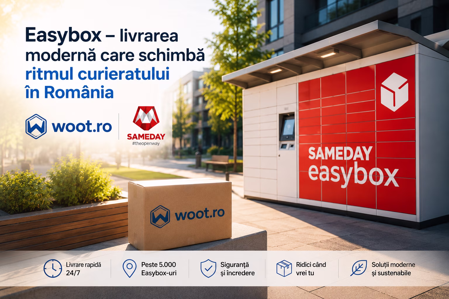 Easybox: livrarea modernă care schimbă ritmul curieratului în România