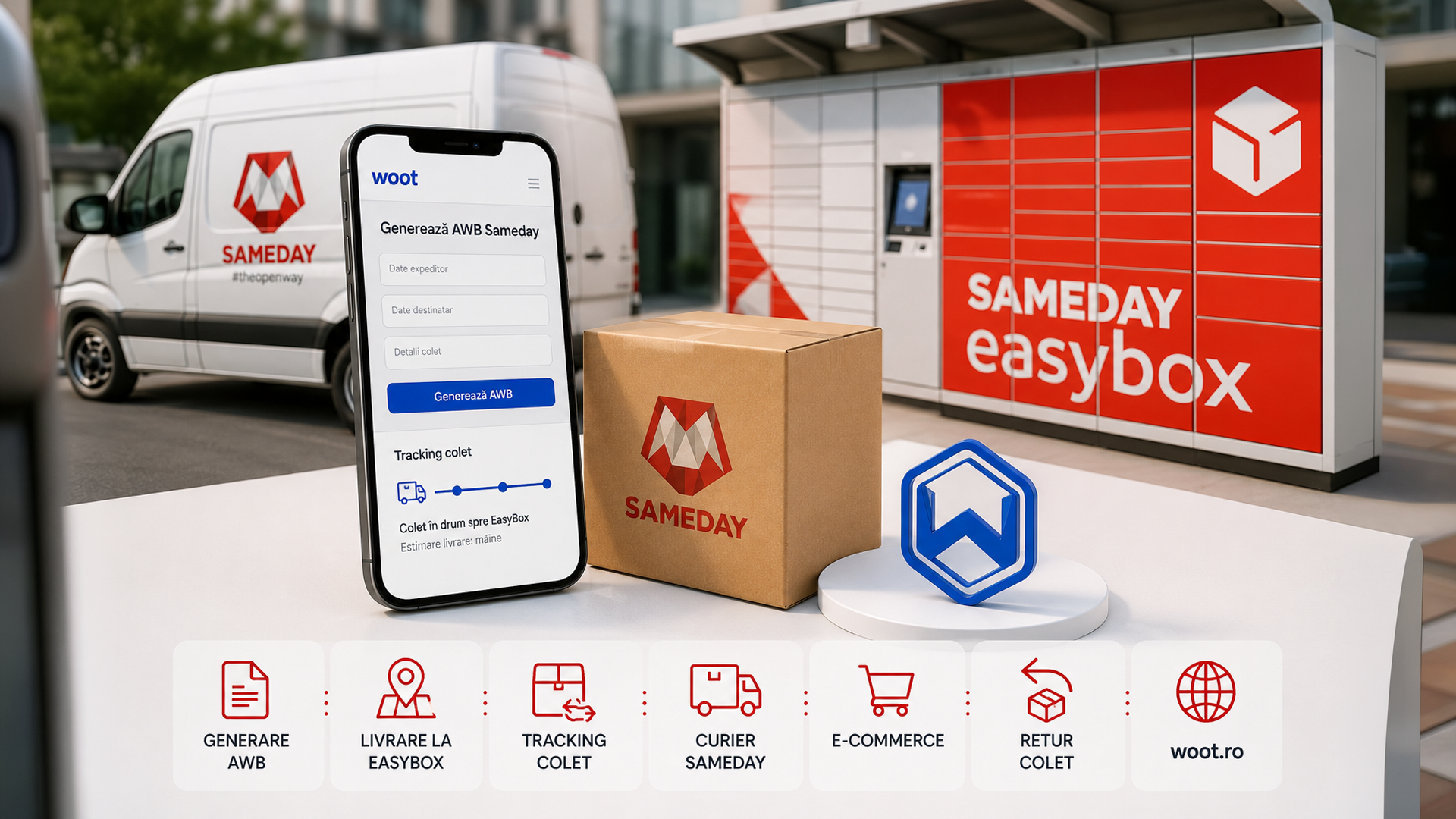 Sameday AWB – Tot ce trebuie să știi despre generarea și urmărirea coletelor prin woot.ro