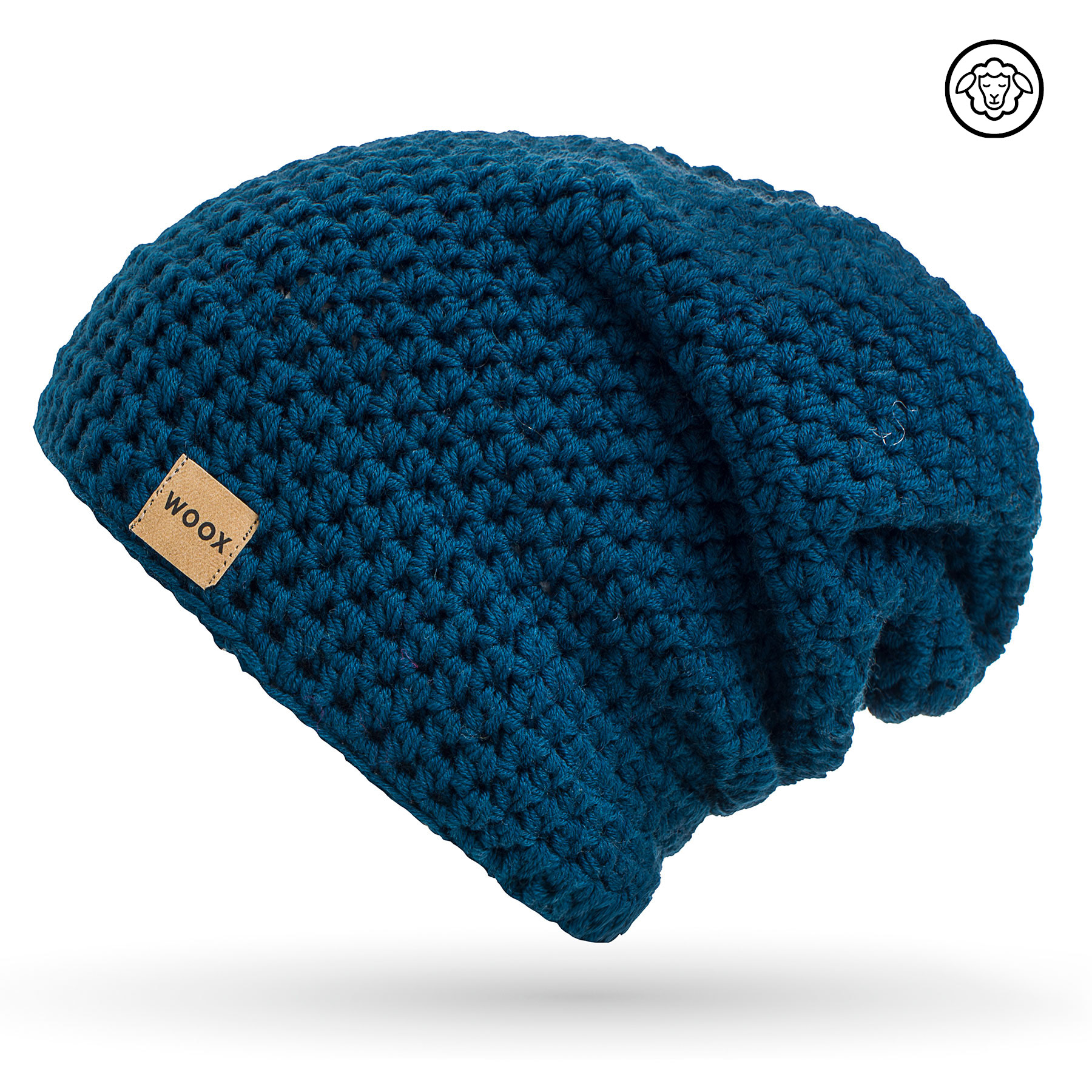 Merino Čepice Meri Petrol Beanie