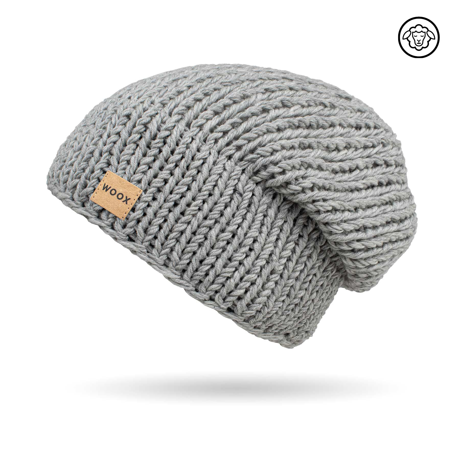 Merino Čepice Meri Grey Beanie