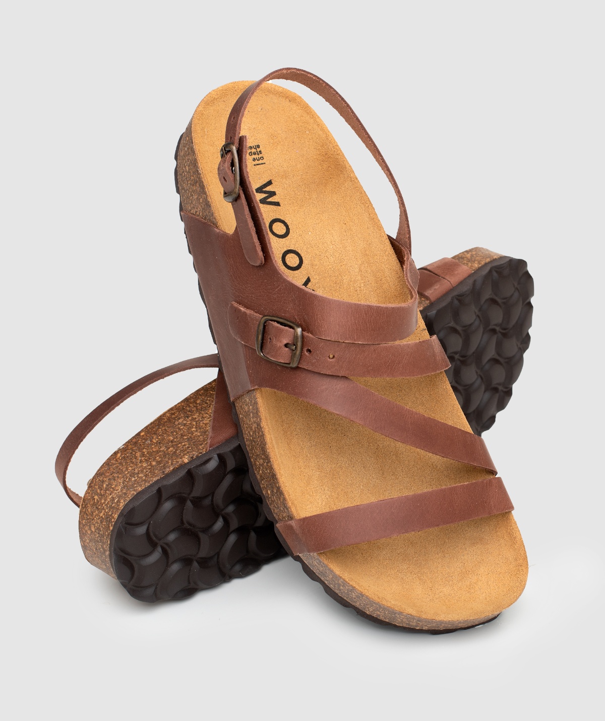 Dámské sandály Bakio Brown