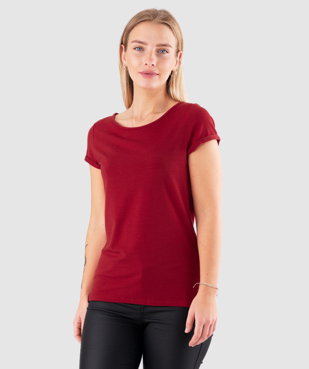 Merino triko Wanaka Chilli Pepper