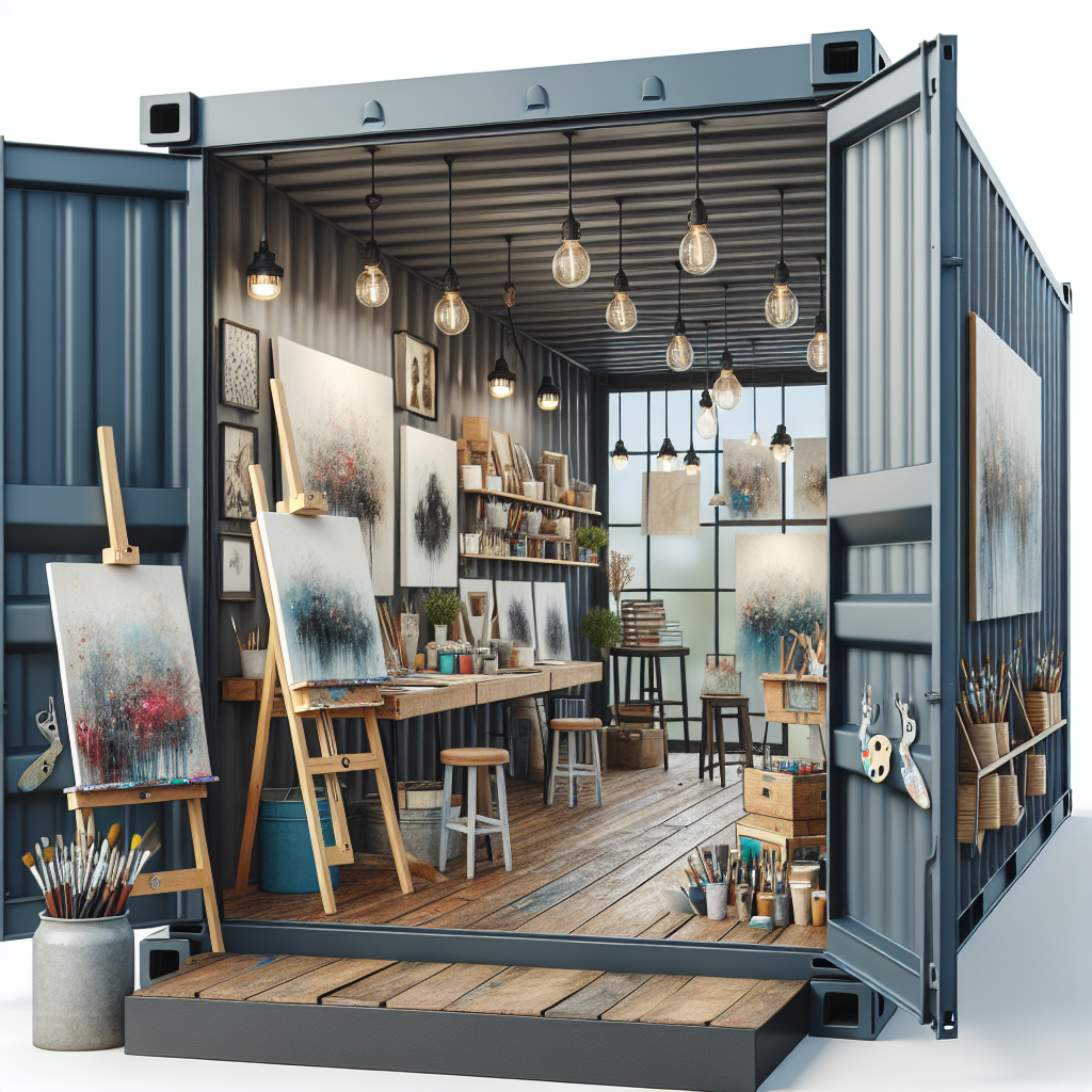 container home studio