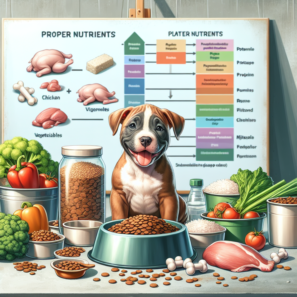 pitbull puppy nutrition