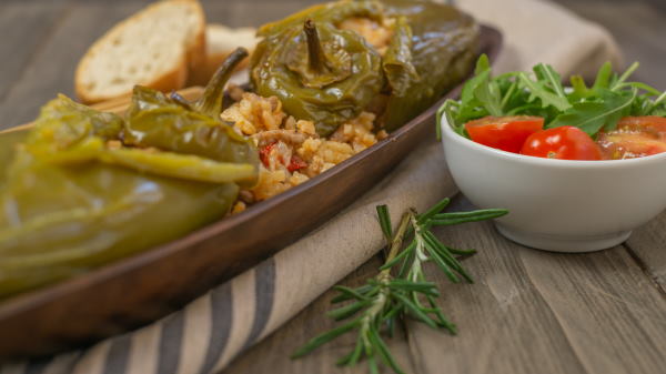 Des poivrons verts farcis pour égayer votre repas