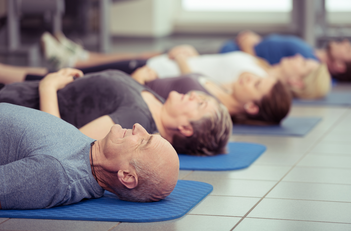 Exercice de méditation pour les patients souffrant du Parkinson