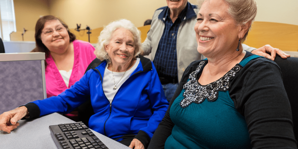 cours d'informatique pour la semaine bleue