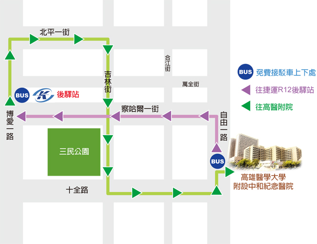 接駁車行駛圖