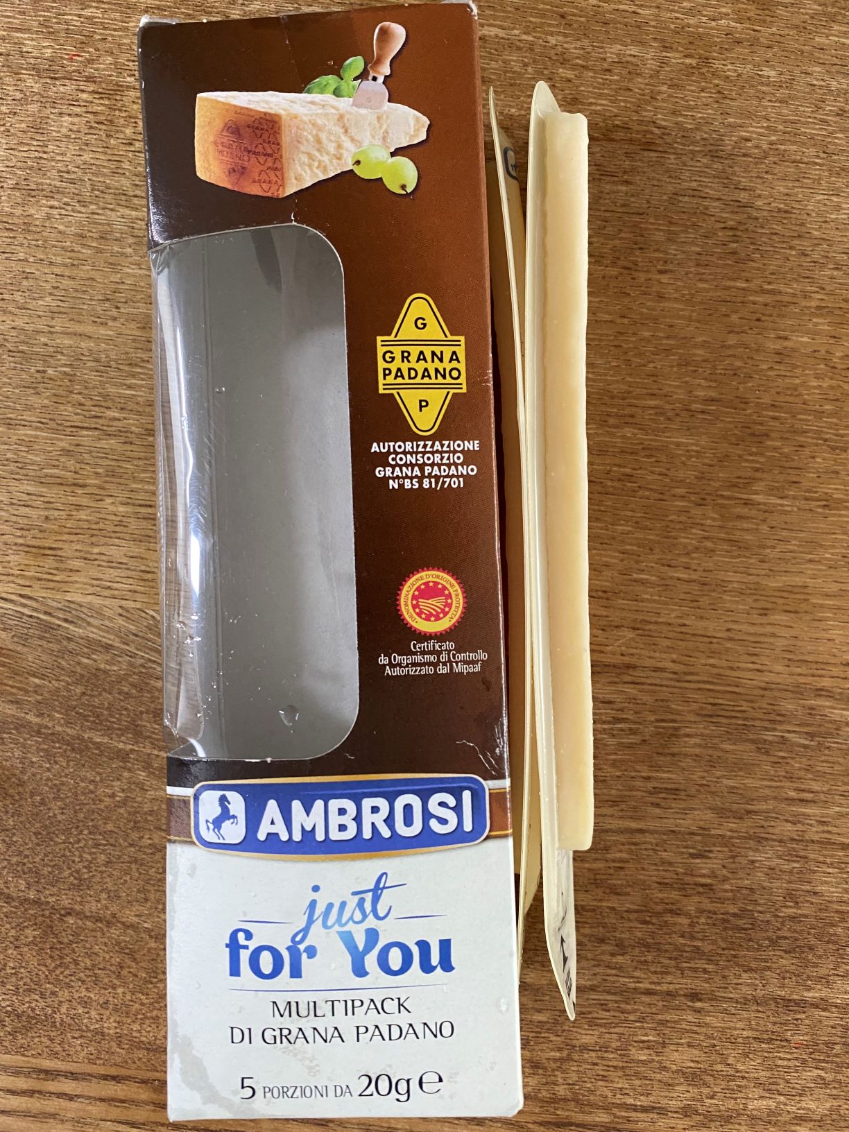 AMBROSI 그라나 파다노 100g (20g*5)