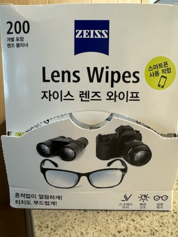 자이스 렌즈 와이프 클리너 / ZEISS Lens Wipes