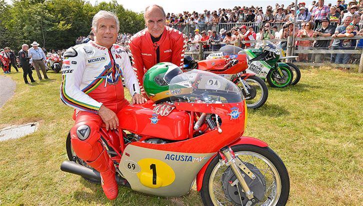 Giacomo Agostini Back For More at Festival of Speed