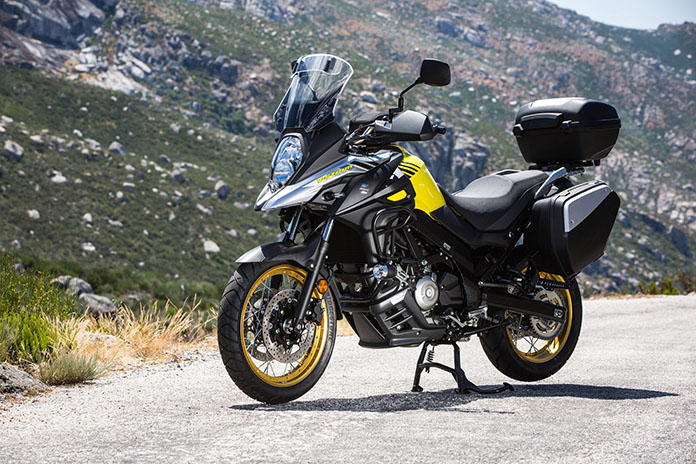 Free accessories worth £750 across Suzuki V-Strom range