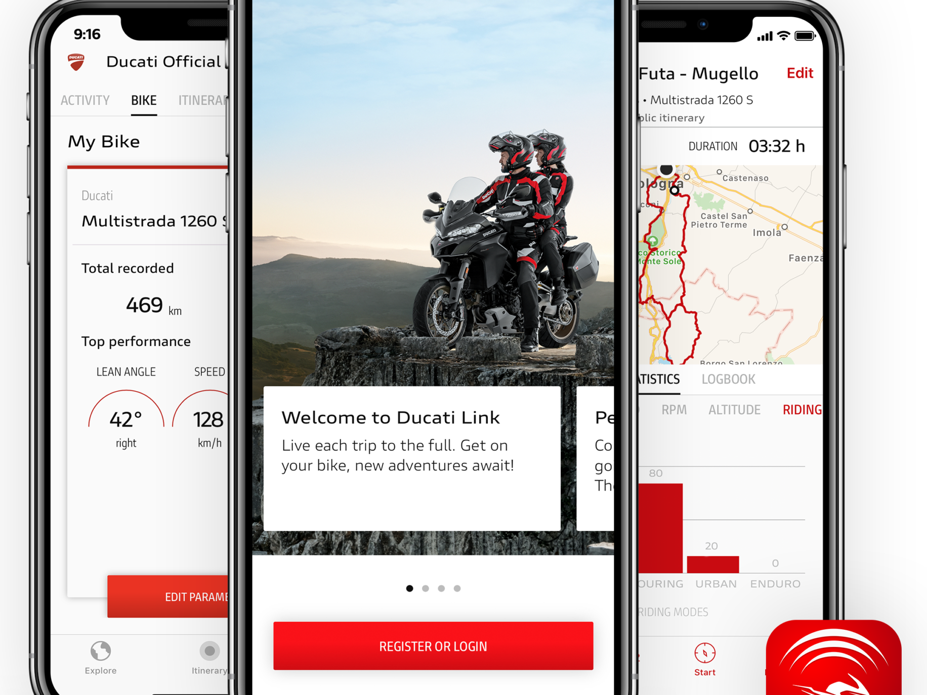 New Ducati Link App: Bikes Become Social