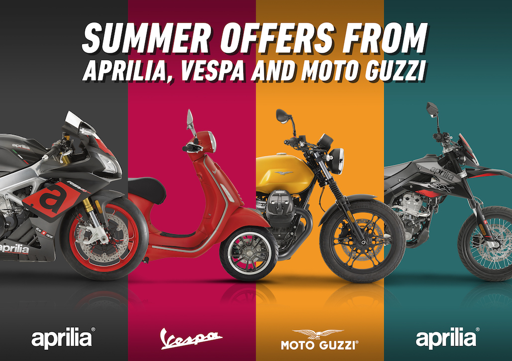 Mid-Summer offers from Piaggio Group