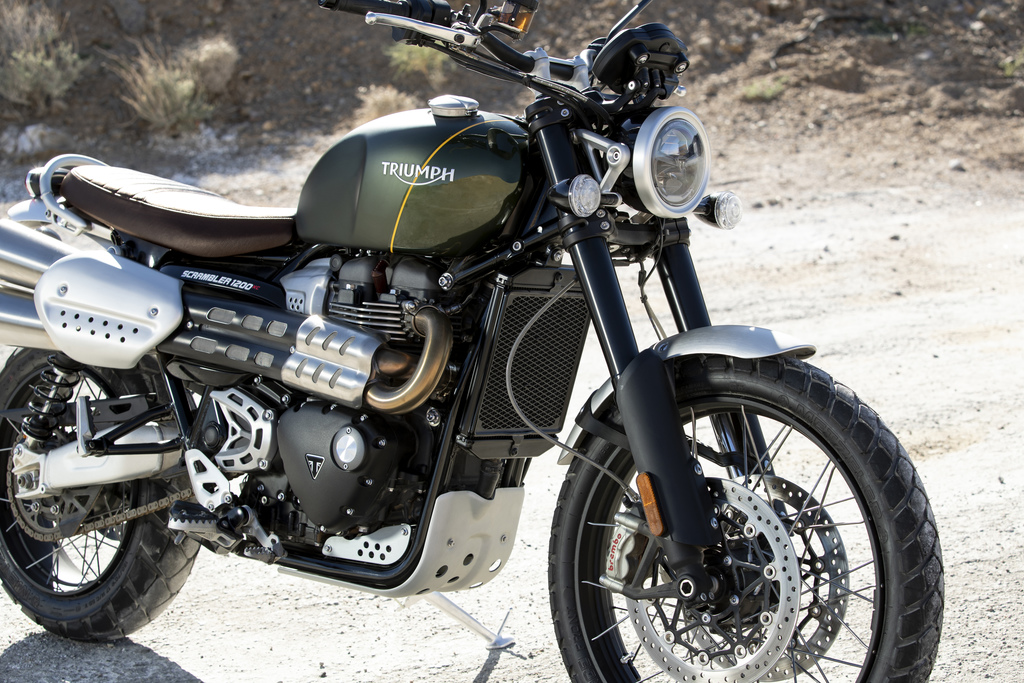 The New Triumph Scrambler 1200 Xc & Xe