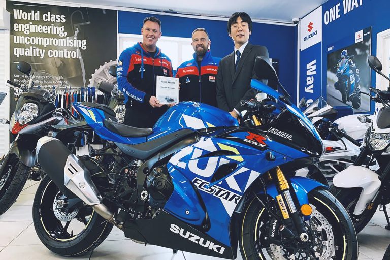 Powerslide Motorcycles recognised by Suzuki as top-selling GSX-R dealership in Europe