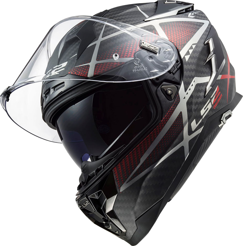 LS2 Carbon Helmet In Colour