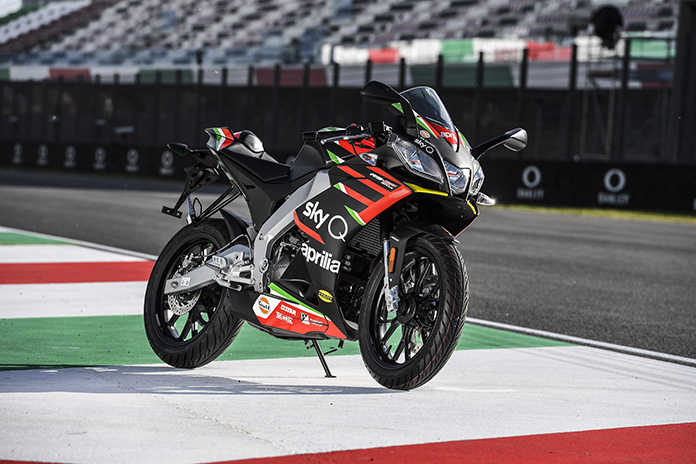 0% on Aprilia 125 range