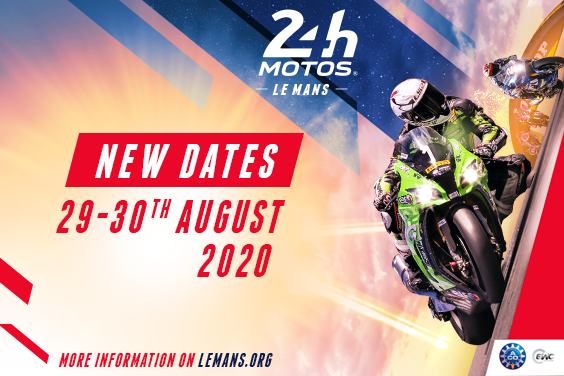 24 Heures Motos rescheduled for 29 and 30 August 2020