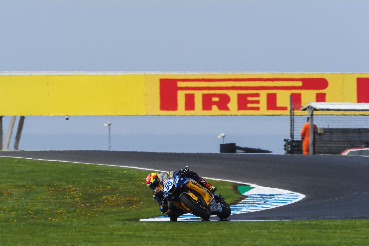 Andrea Locatelli topped the times and left the field to battle for second in his wake.