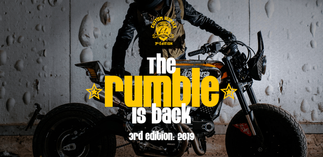 Custom Rumble: voting is open for the best-looking Ducati Scrambler custom bike