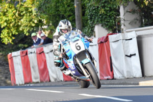 Davo Johnson snatches dramatic win Classic Superbike TT.