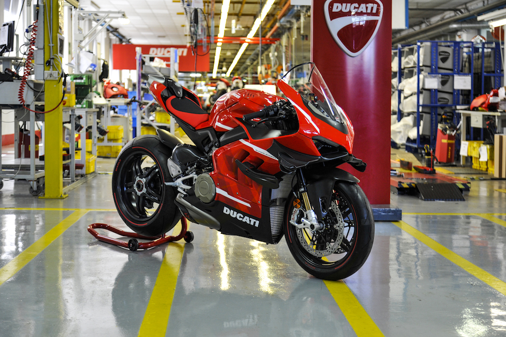 Ducati starts production of the Superleggera V4