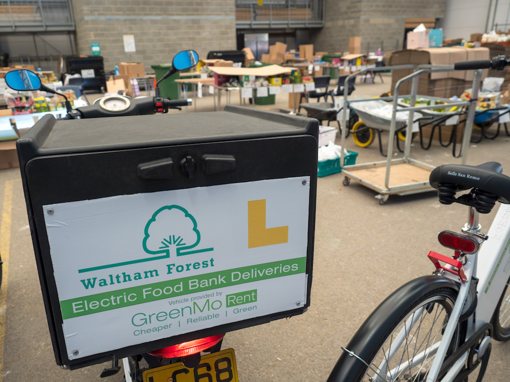 Greenmo Donates Electric Machines For Food Bank Deliveries