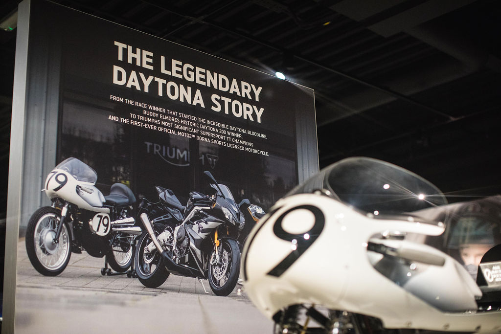 New Triumph Daytona Exhibition Launches At The Triumph Factory Visitor Experience