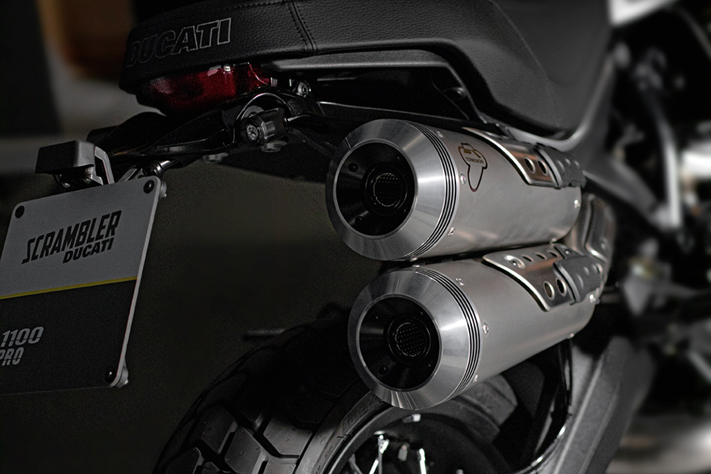 Personalization and style with original Ducati Scrambler accessories