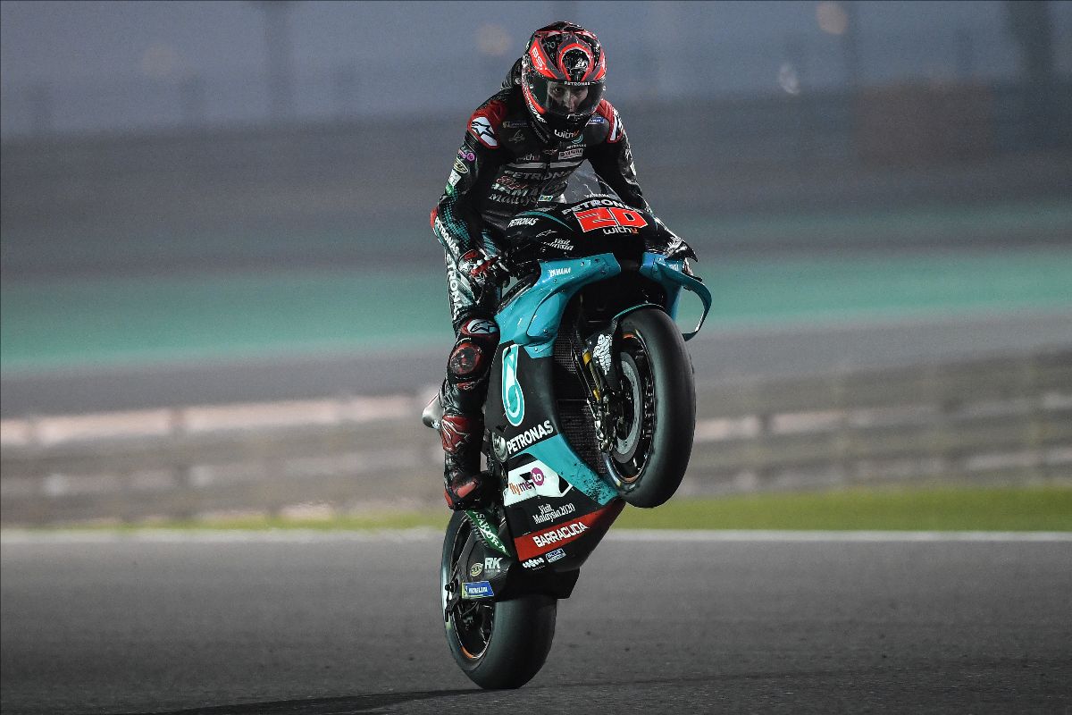 Quartararo quickest on Day 2 in Qatar