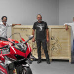 Superleggera V4 001/500 delivered at Borgo Panigale