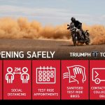 Triumph Motorcycles’ dealer network to re-open