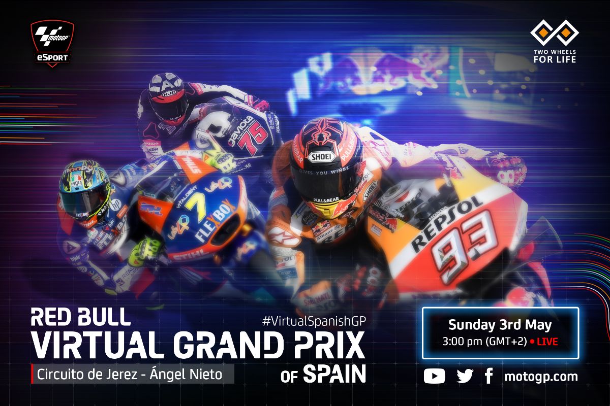 VirtualSpanishGP: MotoGP™ and Two Wheels for Life unite against coronavirus