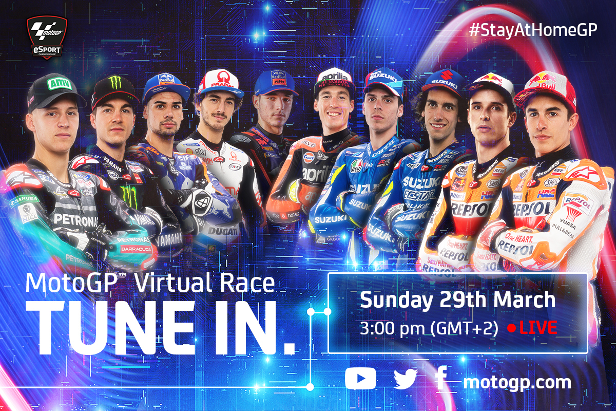 MotoGP™ Virtual Race: tune in for Round 1 – and get ready for more