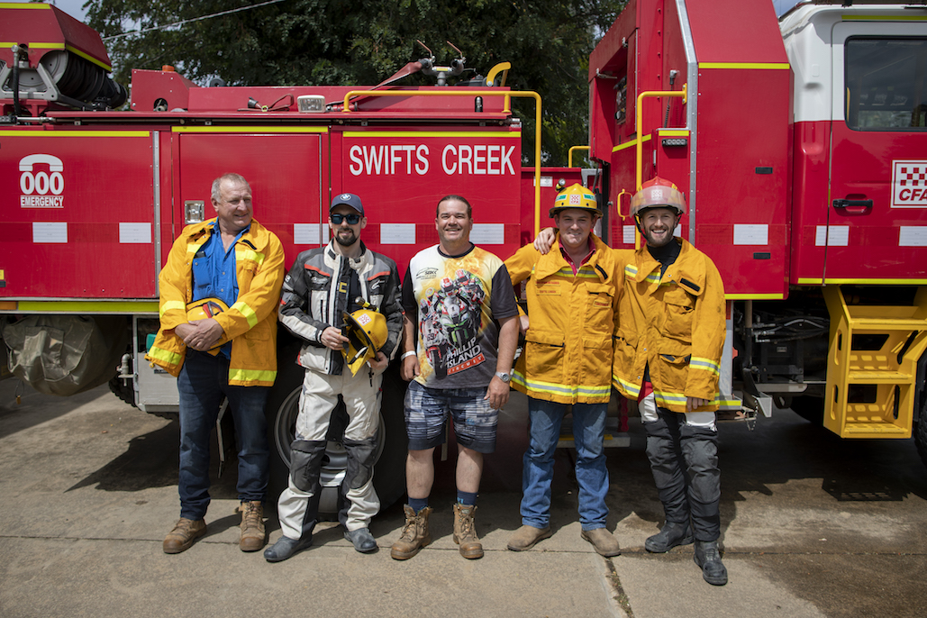 look back at the BMW Motorrad WorldSBK Team’s charity tour of Australia’s bushfire-affected regions