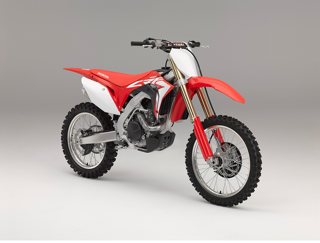 CRF450R Timeline 2002-2020