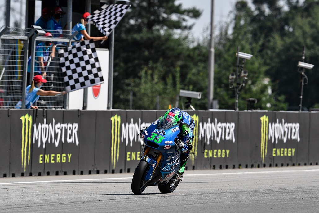 Bastianini holds off Lowes, Roberts takes first podium at Brno