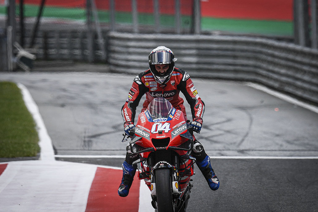 Dovizioso victorious amidst huge drama at the Red Bull Ring