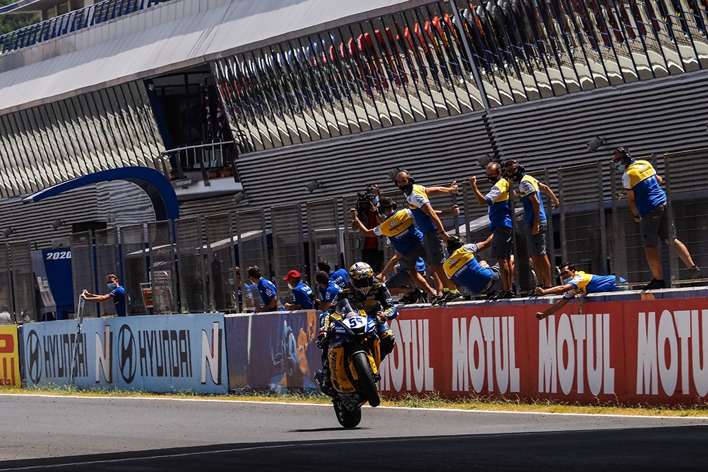 Locatelli on top in WorldSSP at Jerez after Cluzel battle