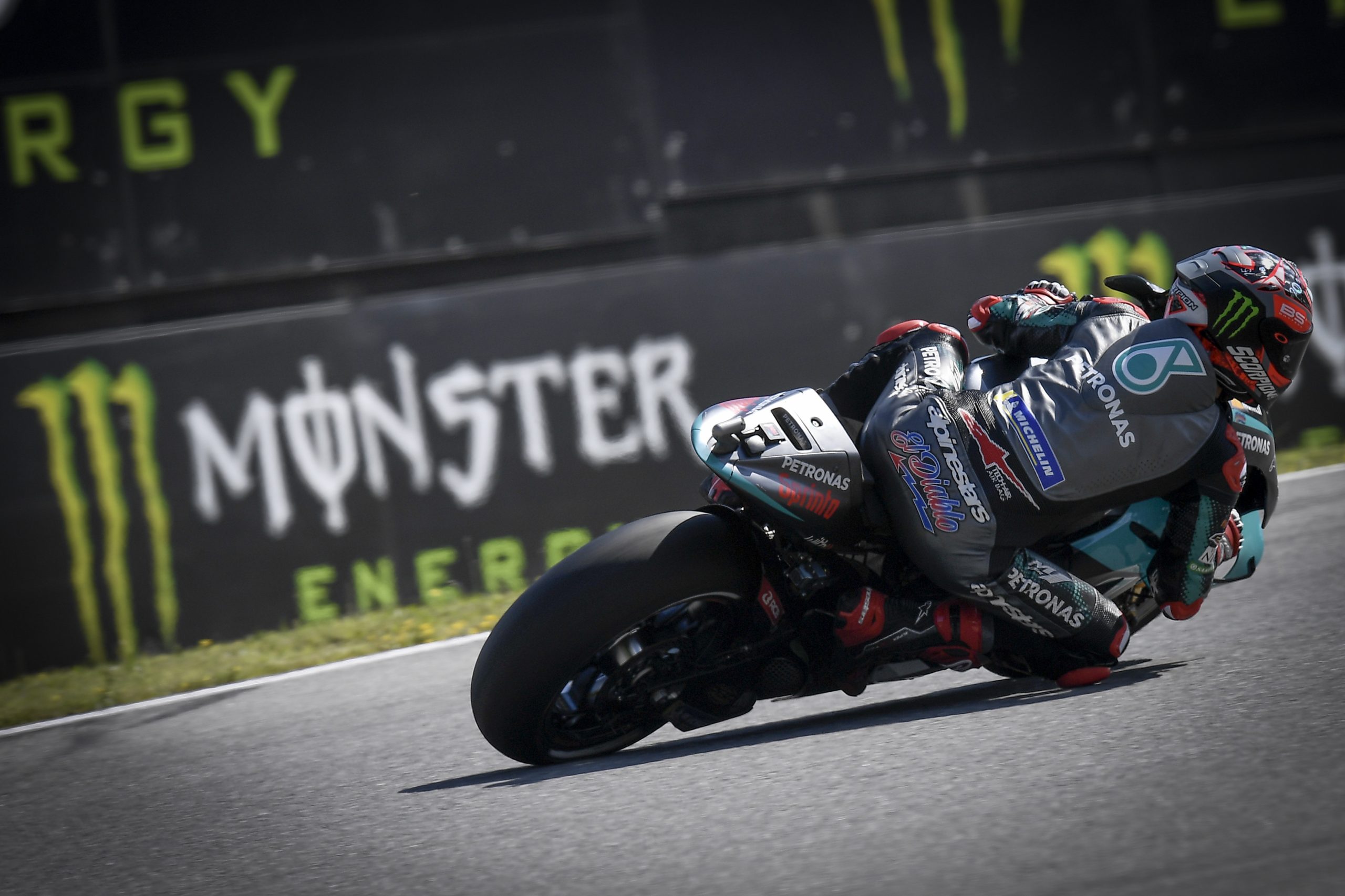 Quartararo and Morbidelli lead a top four split by just a tenth on Friday