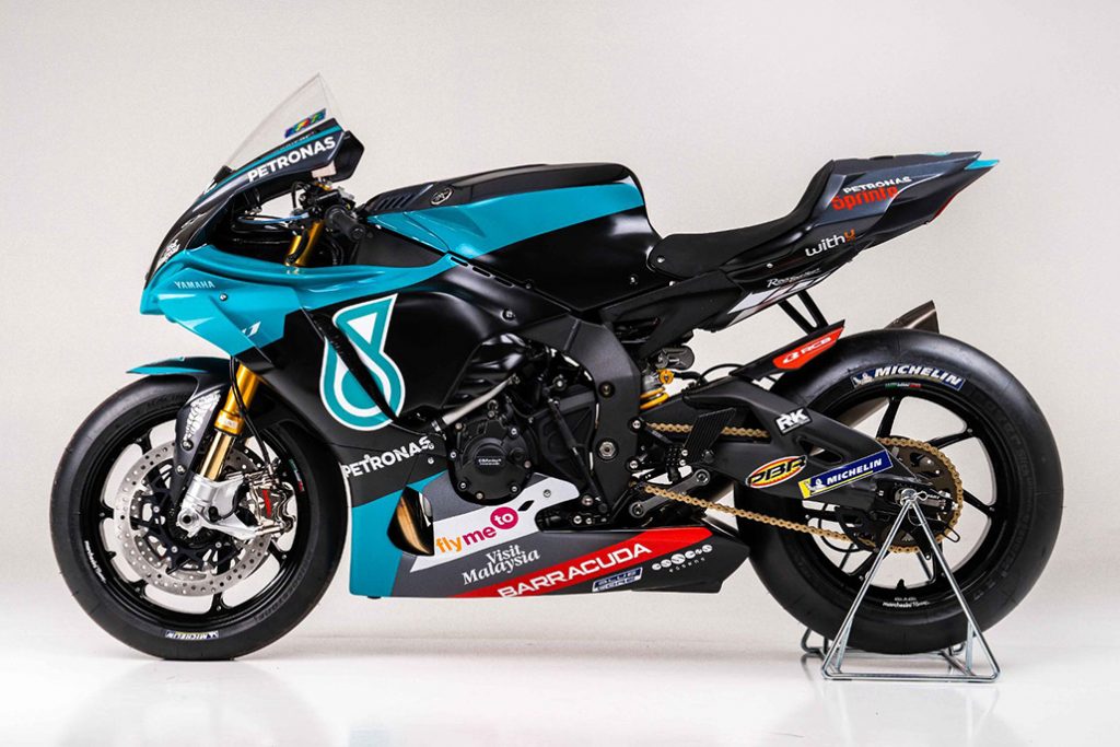 Yme And Yart Gytr Pro Shop Unveil Official Petronas Yamaha Replica R1